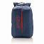 Рюкзак Smart, синий с логотипом в Балашихе заказать по выгодной цене в кибермаркете AvroraStore