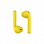 Наушники беспроводные с зарядным боксом TWS AIR SOFT, цвет черный  с логотипом в Балашихе заказать по выгодной цене в кибермаркете AvroraStore