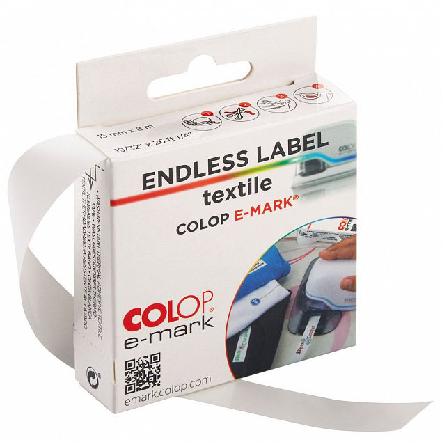 Термоклеевая лента COLOP e-mark для текстиля с логотипом в Балашихе заказать по выгодной цене в кибермаркете AvroraStore