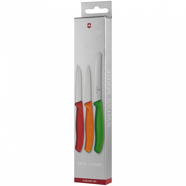Набор ножей Victorinox Swiss Classic Paring с логотипом в Балашихе заказать по выгодной цене в кибермаркете AvroraStore