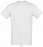 Фуфайка (футболка) REGENT мужская,Светлый меланж 3XL с логотипом в Балашихе заказать по выгодной цене в кибермаркете AvroraStore