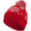 Шапка Snow Fairy, красная с логотипом в Балашихе заказать по выгодной цене в кибермаркете AvroraStore
