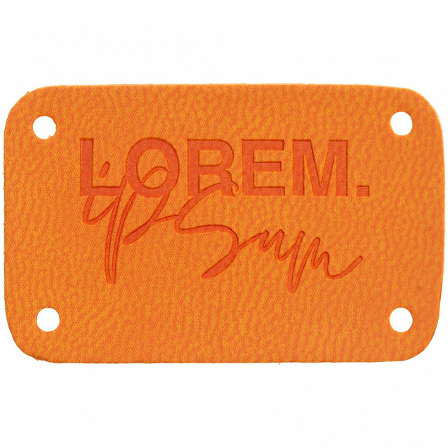 Лейбл Latte, S, оранжевый с логотипом в Балашихе заказать по выгодной цене в кибермаркете AvroraStore