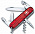 Офицерский нож Spartan 91, прозрачный красный с логотипом в Балашихе заказать по выгодной цене в кибермаркете AvroraStore