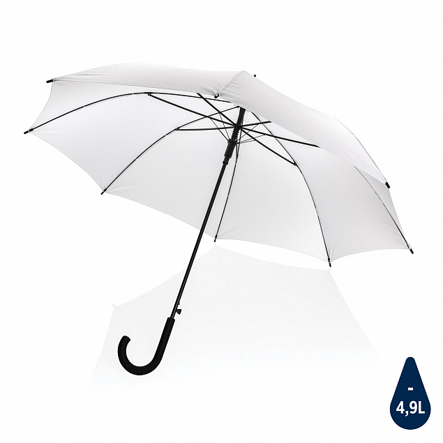 Автоматический зонт-трость Impact из RPET AWARE™, 23" с логотипом в Балашихе заказать по выгодной цене в кибермаркете AvroraStore