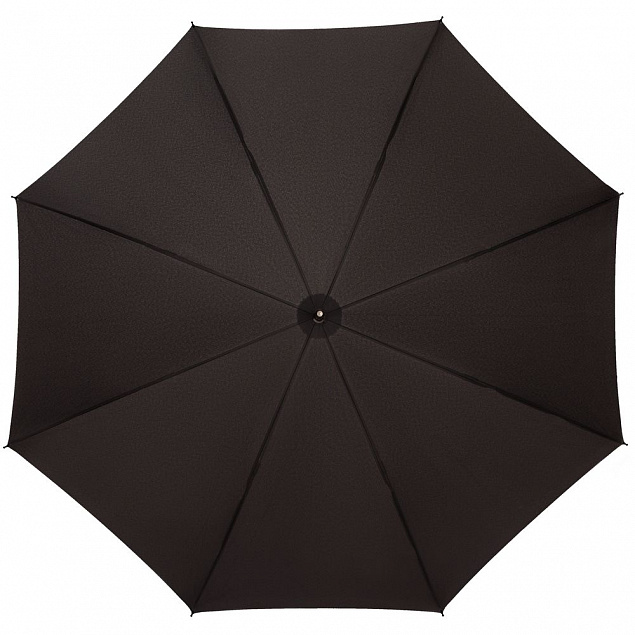 Зонт-трость LockWood ver.2, черный с логотипом в Балашихе заказать по выгодной цене в кибермаркете AvroraStore