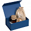 Коробка LumiBox, синяя матовая с логотипом в Балашихе заказать по выгодной цене в кибермаркете AvroraStore