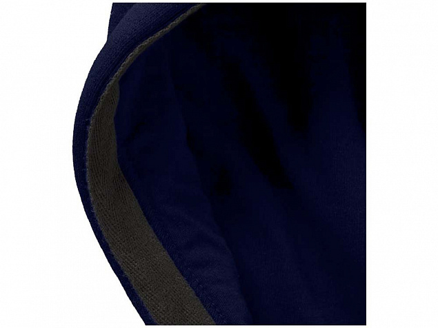 Толстовка Arora женская с капюшоном, темно-синий с логотипом в Балашихе заказать по выгодной цене в кибермаркете AvroraStore