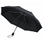 Зонт складной ARE-AOC, черный с логотипом в Балашихе заказать по выгодной цене в кибермаркете AvroraStore