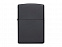 Зажигалка ZIPPO Classic с покрытием Black Matte с логотипом в Балашихе заказать по выгодной цене в кибермаркете AvroraStore