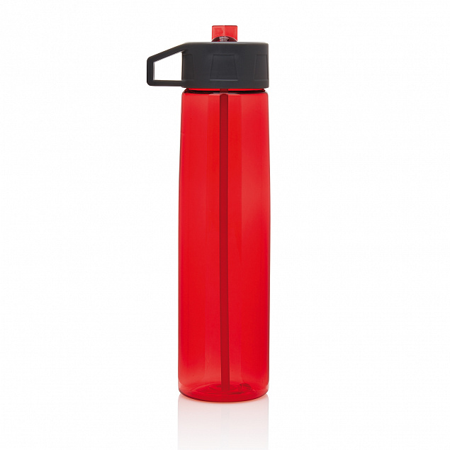 Бутылка для воды Tritan с трубочкой, 750 мл с логотипом в Балашихе заказать по выгодной цене в кибермаркете AvroraStore