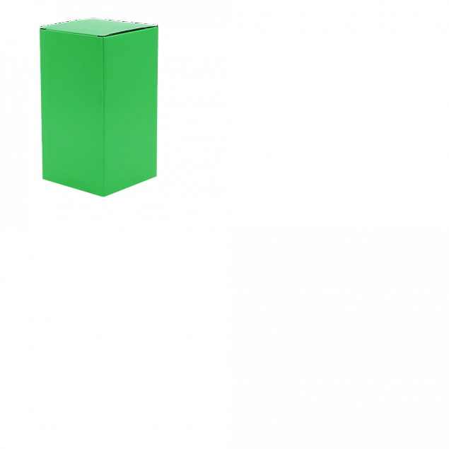 Коробка глянцевая для термокружки Surprise, зеленый с логотипом в Балашихе заказать по выгодной цене в кибермаркете AvroraStore