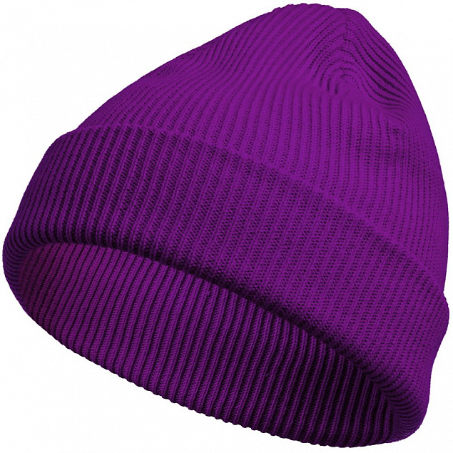 Шапка Life Explorer, фиолетовая с логотипом в Балашихе заказать по выгодной цене в кибермаркете AvroraStore