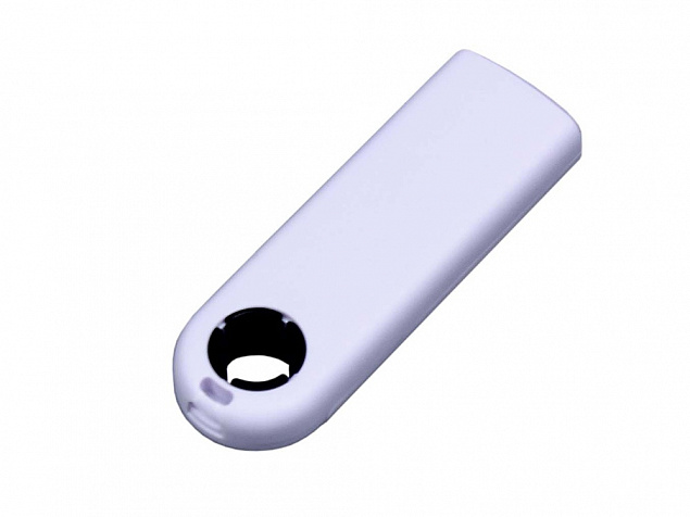 USB 3.0- флешка промо на 128 Гб прямоугольной формы, выдвижной механизм с логотипом в Балашихе заказать по выгодной цене в кибермаркете AvroraStore
