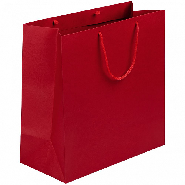 Пакет Porta, большой, красный с логотипом в Балашихе заказать по выгодной цене в кибермаркете AvroraStore
