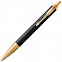 Ручка шариковая Parker IM Premium Black/Gold GT с логотипом в Балашихе заказать по выгодной цене в кибермаркете AvroraStore