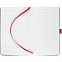 Ежедневник Loop, недатированный, красный с логотипом в Балашихе заказать по выгодной цене в кибермаркете AvroraStore