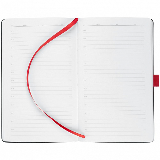 Ежедневник Loop, недатированный, красный с логотипом в Балашихе заказать по выгодной цене в кибермаркете AvroraStore