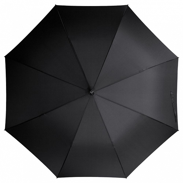Зонт-трость Unit Classic, черный с логотипом в Балашихе заказать по выгодной цене в кибермаркете AvroraStore