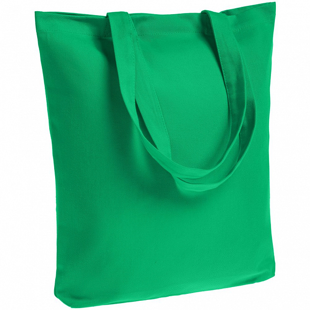 Холщовая сумка Avoska, зеленая с логотипом в Балашихе заказать по выгодной цене в кибермаркете AvroraStore