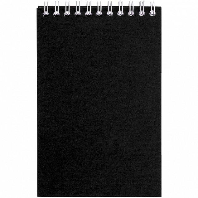 Блокнот Dali Mini в клетку, черный с логотипом в Балашихе заказать по выгодной цене в кибермаркете AvroraStore