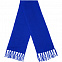 Шарф Flette, синий (василек) с логотипом в Балашихе заказать по выгодной цене в кибермаркете AvroraStore