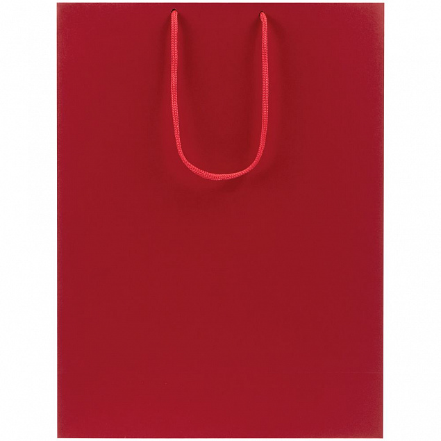 Пакет бумажный Porta XL, красный с логотипом в Балашихе заказать по выгодной цене в кибермаркете AvroraStore
