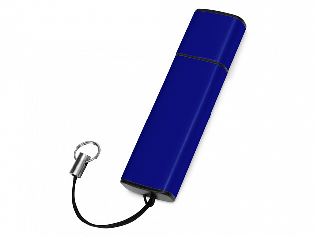USB-флешка на 16 Гб «Borgir» с колпачком с логотипом в Балашихе заказать по выгодной цене в кибермаркете AvroraStore