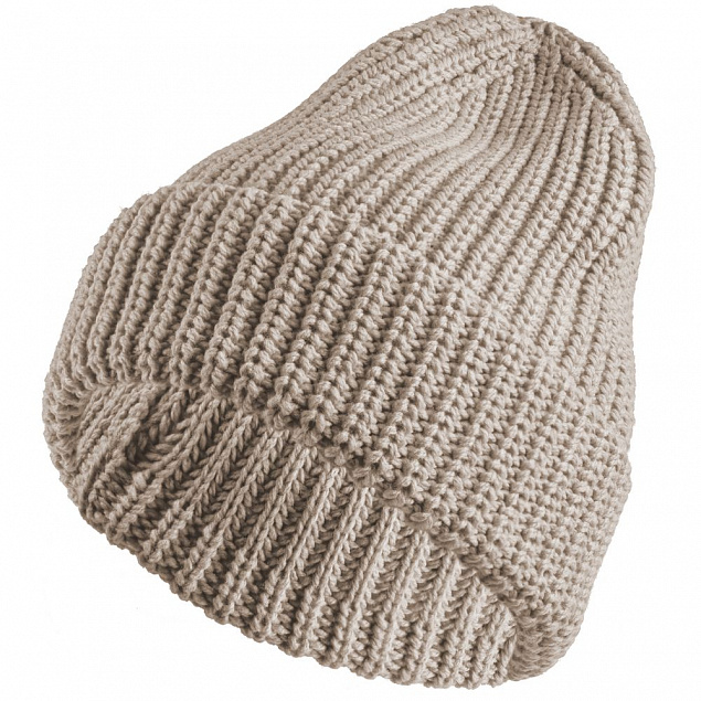 Набор Nordkyn: шапка и снуд, бежевый с логотипом в Балашихе заказать по выгодной цене в кибермаркете AvroraStore