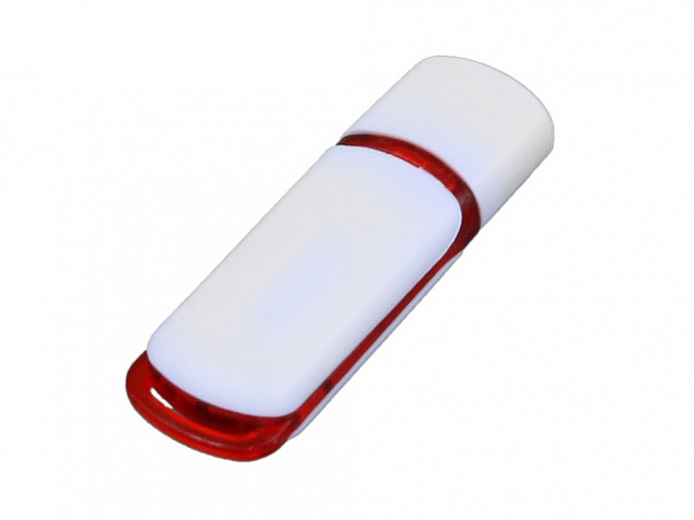 USB-флешка на 64 Гб с цветными вставками с логотипом в Балашихе заказать по выгодной цене в кибермаркете AvroraStore
