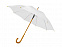 Зонт-трость Радуга, белый с логотипом в Балашихе заказать по выгодной цене в кибермаркете AvroraStore