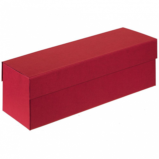 Коробка под бутылку Color Jacket, красная с логотипом в Балашихе заказать по выгодной цене в кибермаркете AvroraStore
