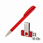 Набор ручка + флеш-карта 16Гб в футляре с логотипом в Балашихе заказать по выгодной цене в кибермаркете AvroraStore