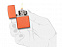 Зажигалка ZIPPO Classic с покрытием Orange Matte с логотипом в Балашихе заказать по выгодной цене в кибермаркете AvroraStore