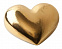 Фарфоровое сердце Golden Heart с логотипом в Балашихе заказать по выгодной цене в кибермаркете AvroraStore