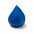 Каплевидный антистресс DONA, Королевский синий с логотипом в Балашихе заказать по выгодной цене в кибермаркете AvroraStore
