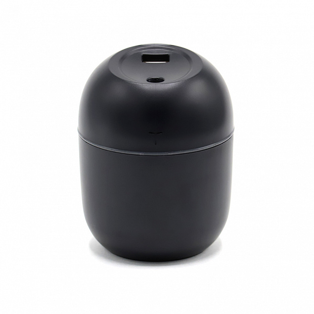 Светодиодный USB увлажнитель Egg - Черный AA с логотипом в Балашихе заказать по выгодной цене в кибермаркете AvroraStore