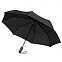 Складной зонт Magic с проявляющимся рисунком, черный с логотипом в Балашихе заказать по выгодной цене в кибермаркете AvroraStore