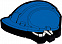 Флешка «Каска», синяя, 8 Гб с логотипом в Балашихе заказать по выгодной цене в кибермаркете AvroraStore