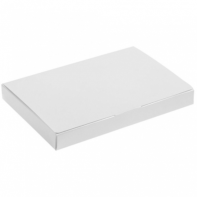 Коробка самосборная Flacky Slim, белая с логотипом в Балашихе заказать по выгодной цене в кибермаркете AvroraStore