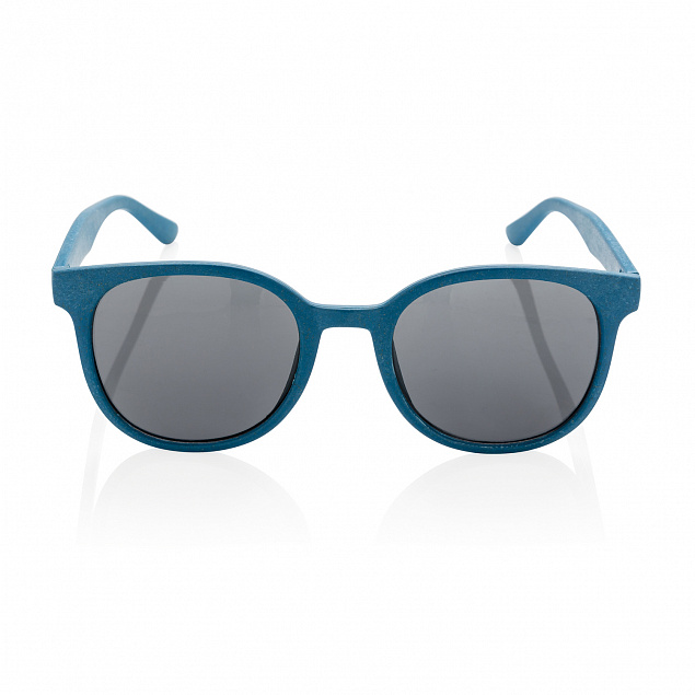Солнцезащитные очки ECO, синий с логотипом в Балашихе заказать по выгодной цене в кибермаркете AvroraStore