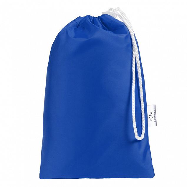 Дождевик «Иссиня-трезв», ярко-синий с логотипом в Балашихе заказать по выгодной цене в кибермаркете AvroraStore