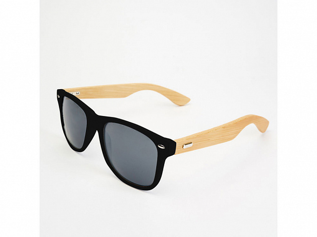 Солнцезащитные очки EDEN с дужками из натурального бамбука с логотипом в Балашихе заказать по выгодной цене в кибермаркете AvroraStore