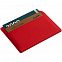 Чехол для карточек Dorset, красный с логотипом в Балашихе заказать по выгодной цене в кибермаркете AvroraStore