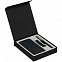 Коробка Rapture для аккумулятора 10000 мАч, флешки и ручки, черная с логотипом в Балашихе заказать по выгодной цене в кибермаркете AvroraStore