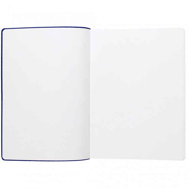 Ежедневник Flexpen, недатированный, серебристо-синий с логотипом в Балашихе заказать по выгодной цене в кибермаркете AvroraStore