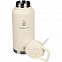 Термобутылка Fujisan XL, белая с логотипом в Балашихе заказать по выгодной цене в кибермаркете AvroraStore