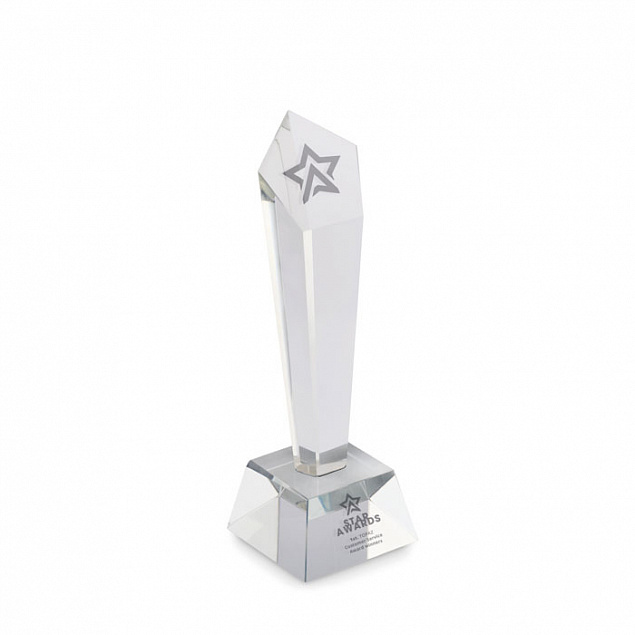 Хрустальная награда в подарочно с логотипом в Балашихе заказать по выгодной цене в кибермаркете AvroraStore