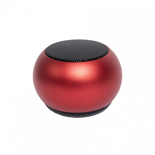 Портативная mini Bluetooth-колонка Sound Burger "Ellipse" красная с логотипом в Балашихе заказать по выгодной цене в кибермаркете AvroraStore