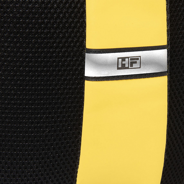 Рюкзак "Go", жёлтый, 41 х 29 х15,5 см, 100%  полиуретан с логотипом в Балашихе заказать по выгодной цене в кибермаркете AvroraStore